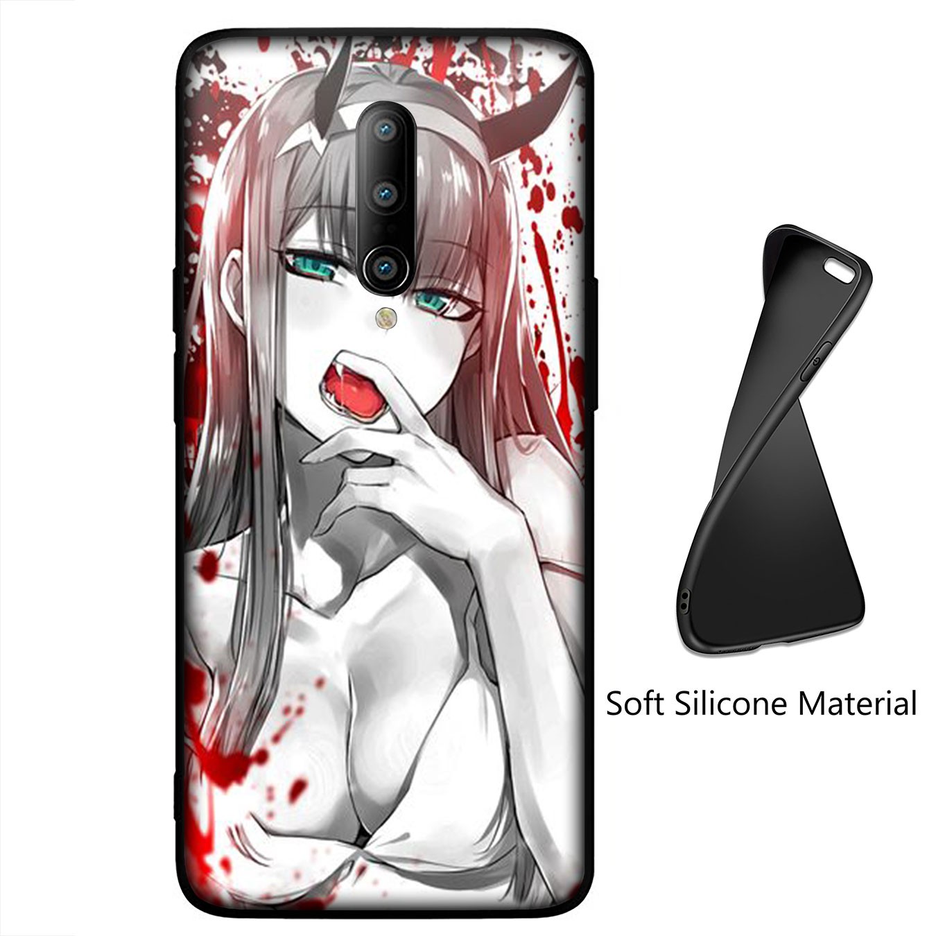 Samsung Galaxy S9 S10 S20 FE Ultra Plus Lite S20+ S9+ S10+ S20Plus Casing Soft Silicone Phone Case Darling in the Franxx Ahegao Girl Cover