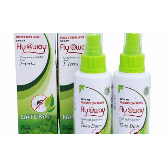 BÌNH XỊT XUA ĐUỔI CÔN TRÙNG FLY@WAY 100ml