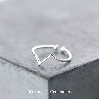 Nhẫn bạc Julie Nhẫn bạc Tiệm bạc 21Centimeters