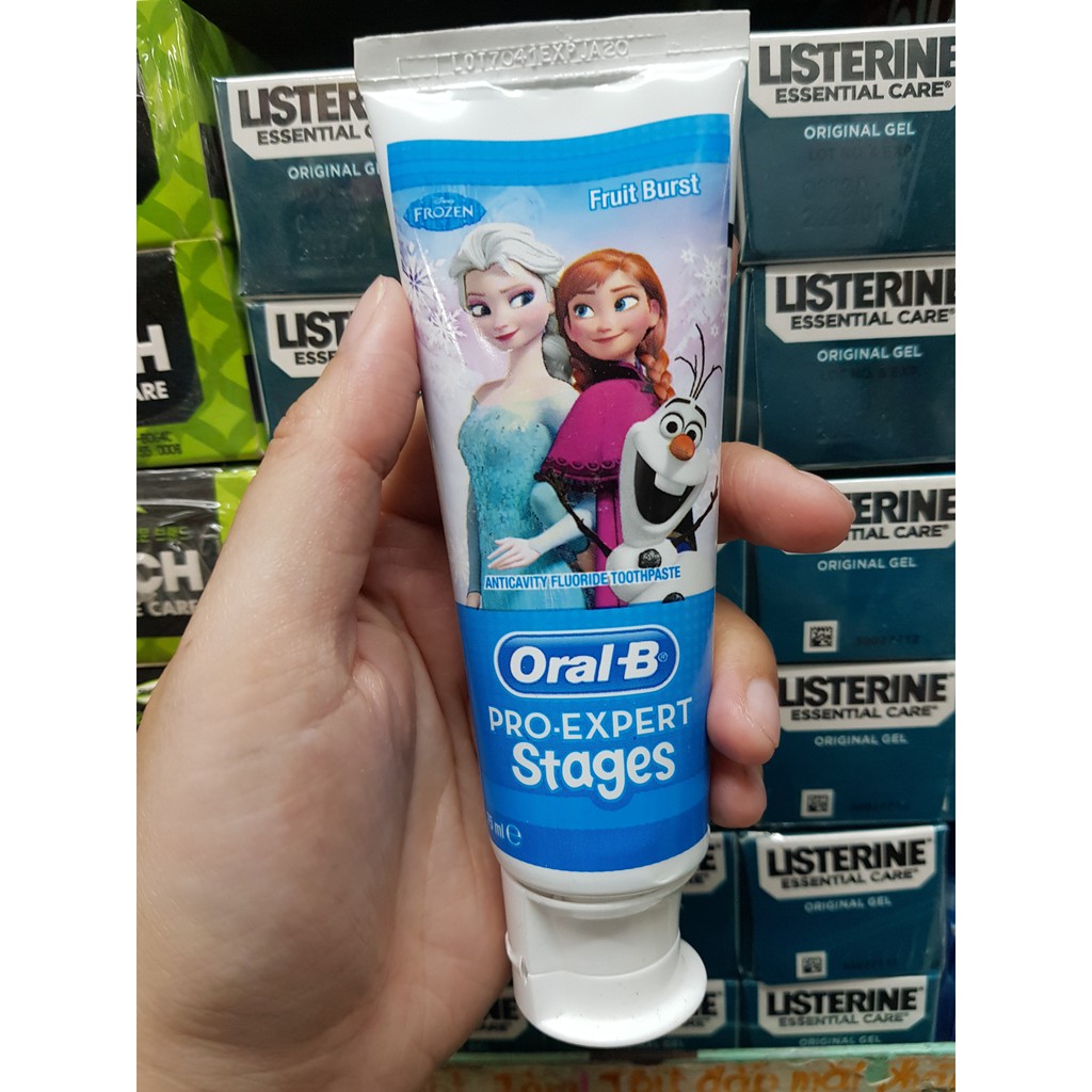 Kem đánh răng trẻ em Oral-B 75ml