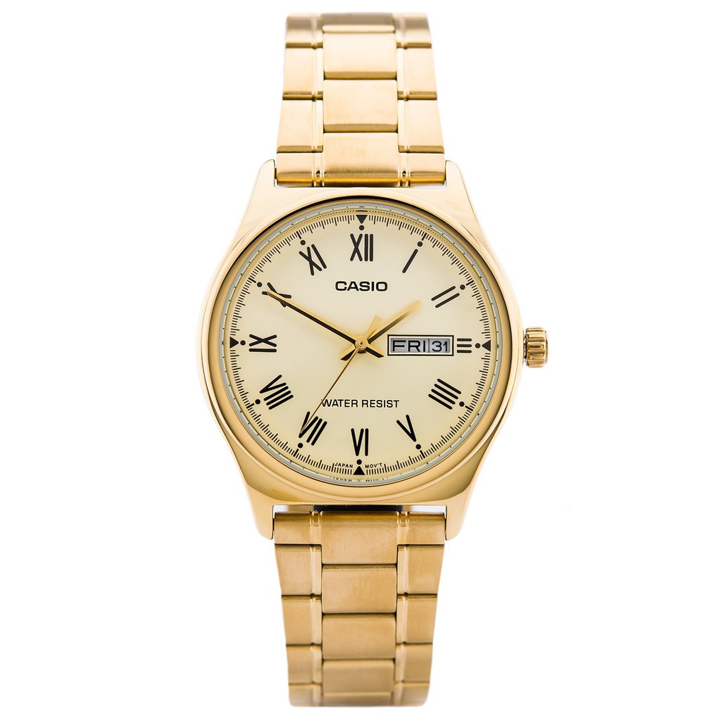 Đồng hồ nam dây kim loại Casio Standard chính hãng Anh Khuê MTP-V006G-9BUDF (38mm)