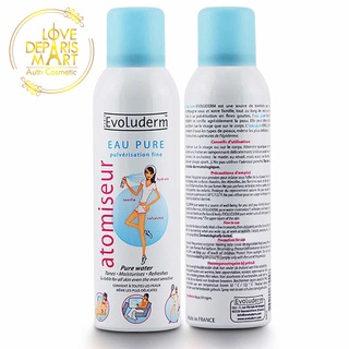 Xịt khoáng evoluderm eau pure pháp 150ml - 400ml