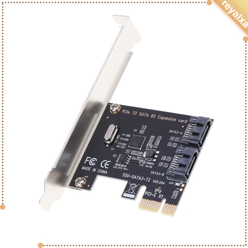 Card Mở Rộng 1 Sang 2 Sata 3.0 Pci E Với Cổng Sata