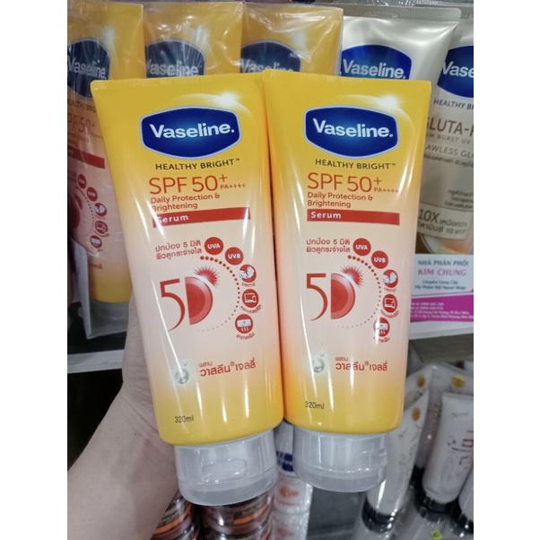 Sữa Dưỡng Thể serum Vaseline 50X Thái Lan 300ml