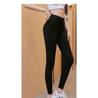 Quần legging nữ LENCY chất umi cao cấp 4 chiều