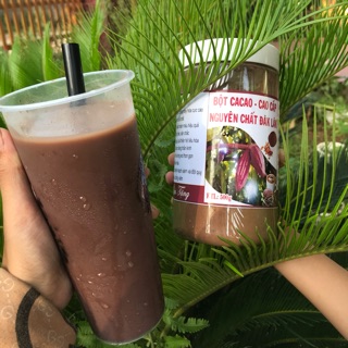 Bột cacao đăklăk nguyên chất 100% hũ 500gam