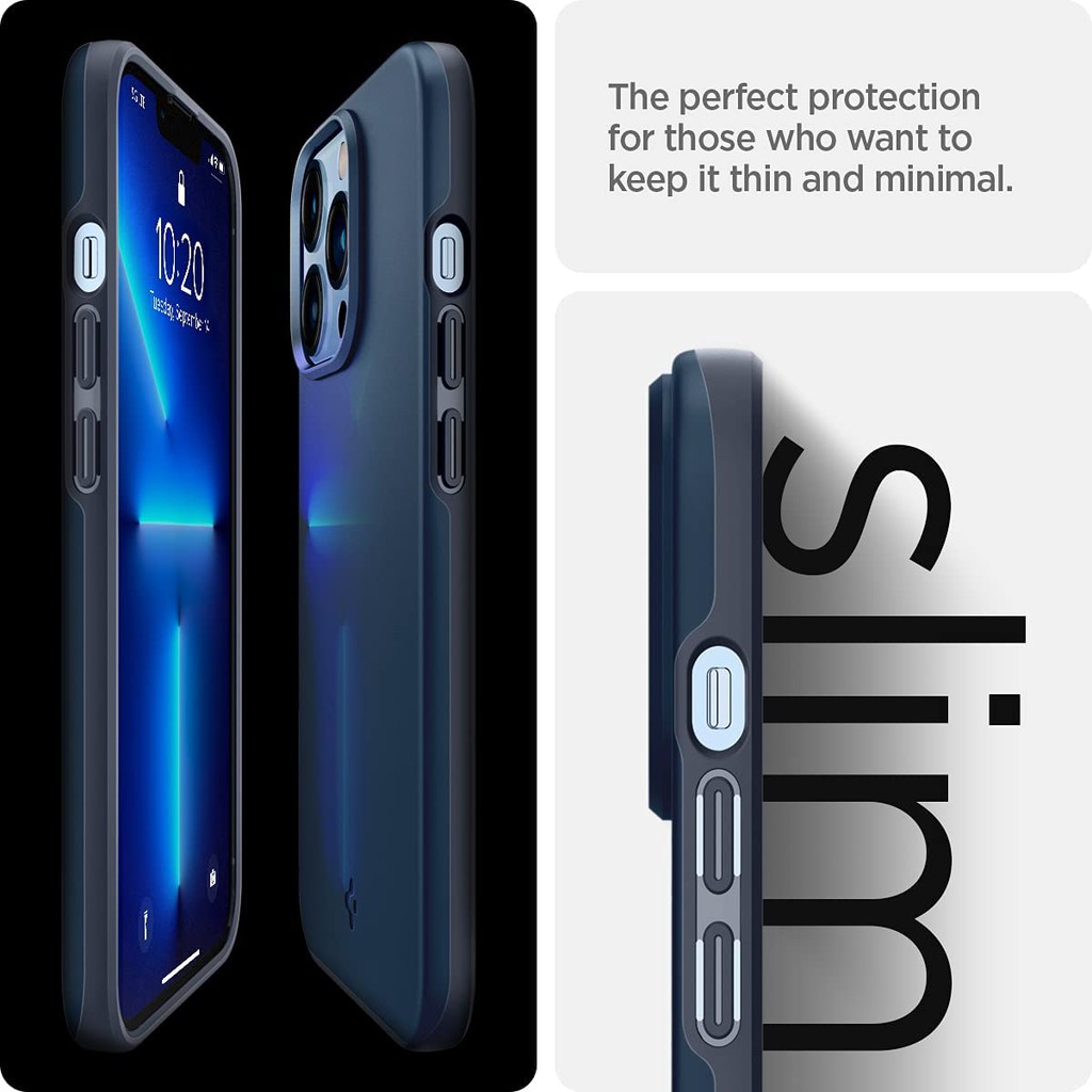 Ốp lưng 13 Pro Max / 13 Pro / 13 Spigen Thin Fit