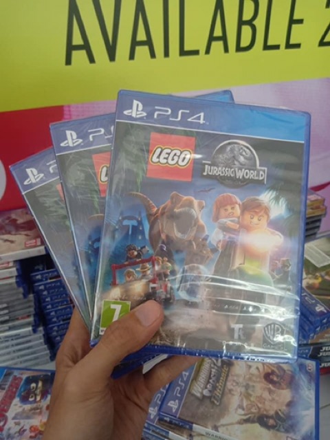 ĐĨA GAME PS4 LEGO JURASSIC WORLD