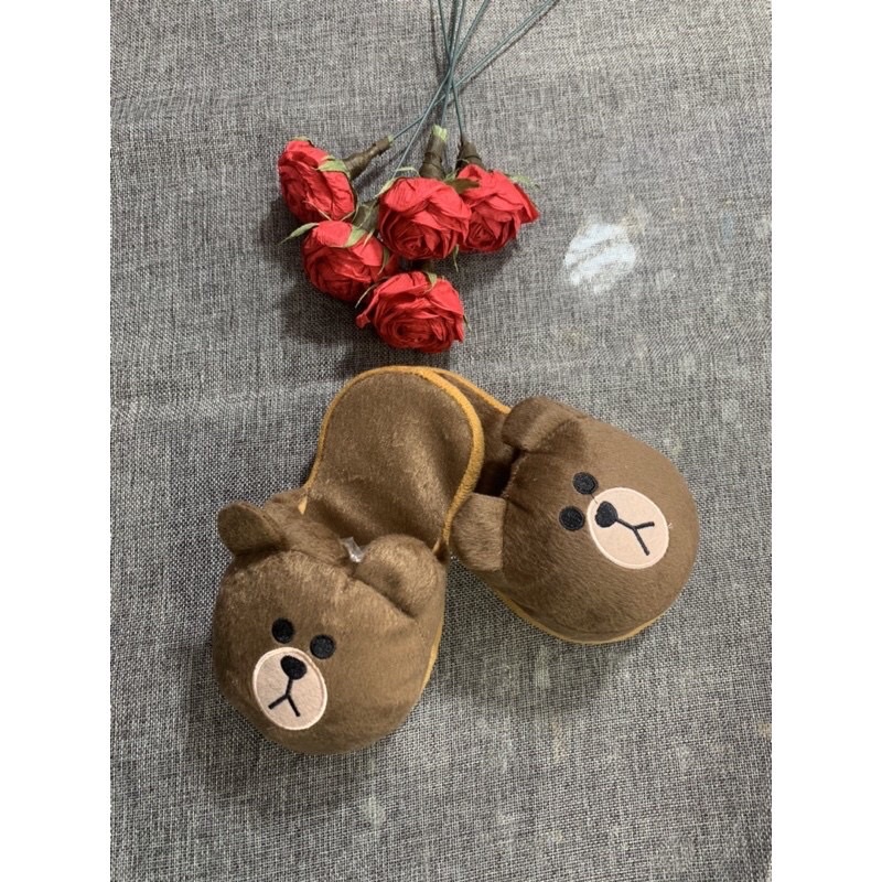 Dép lông Hình Thú Đi Trong Nhà Cho bé Và gia đình