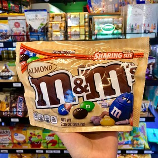 Socola M&M hạnh nhân túi zip
