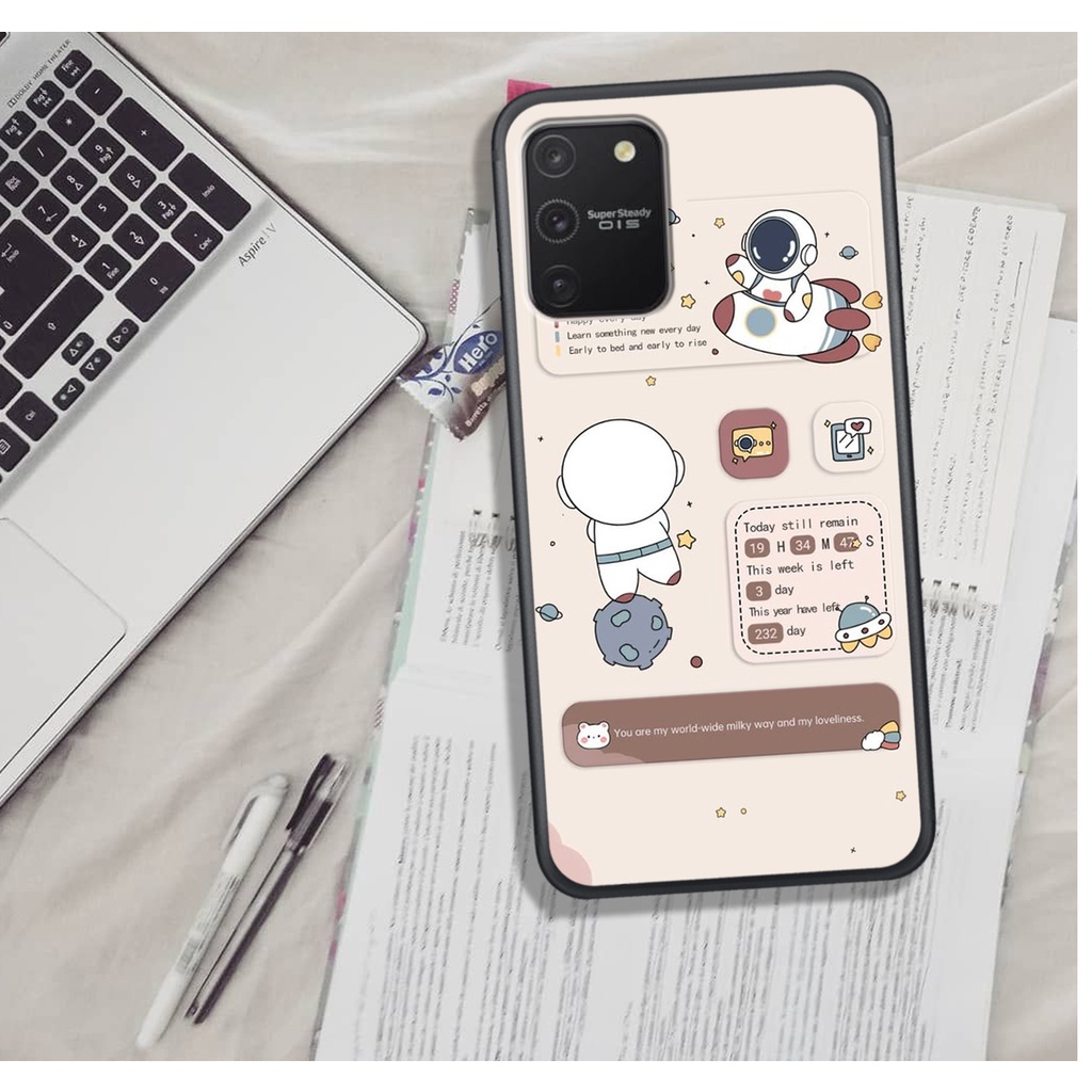 [ HOT BỎNG TAY] ỐP LƯNG SAM.SUNG S10 LITE/NOTE 10 LITE , IN HINH CHIBI PHI HÀNH GIA ĐÁNG YÊU, SIÊU CUTE.