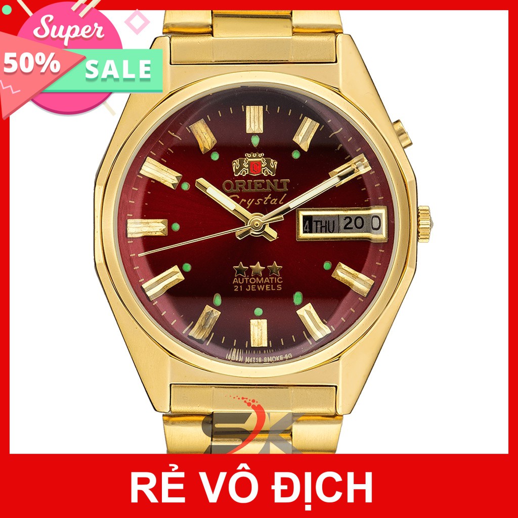 Đồng Hồ Cơ Nam Orient 3 Sao Cao Cấp Giá Rẻ Automatic