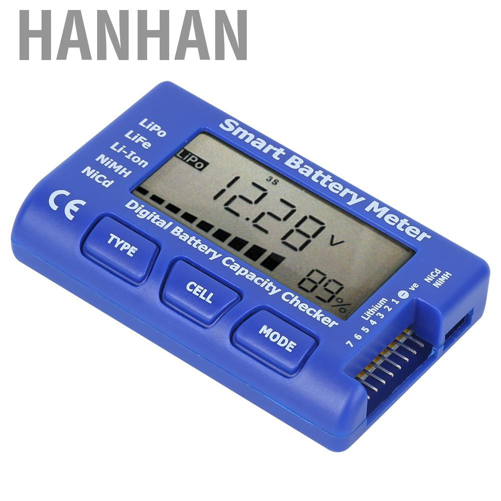 Đồng Hồ Đo Dung Lượng Pin Kỹ Thuật Số Hanhan 5 Trong 1 Với Màn Hình Lcd