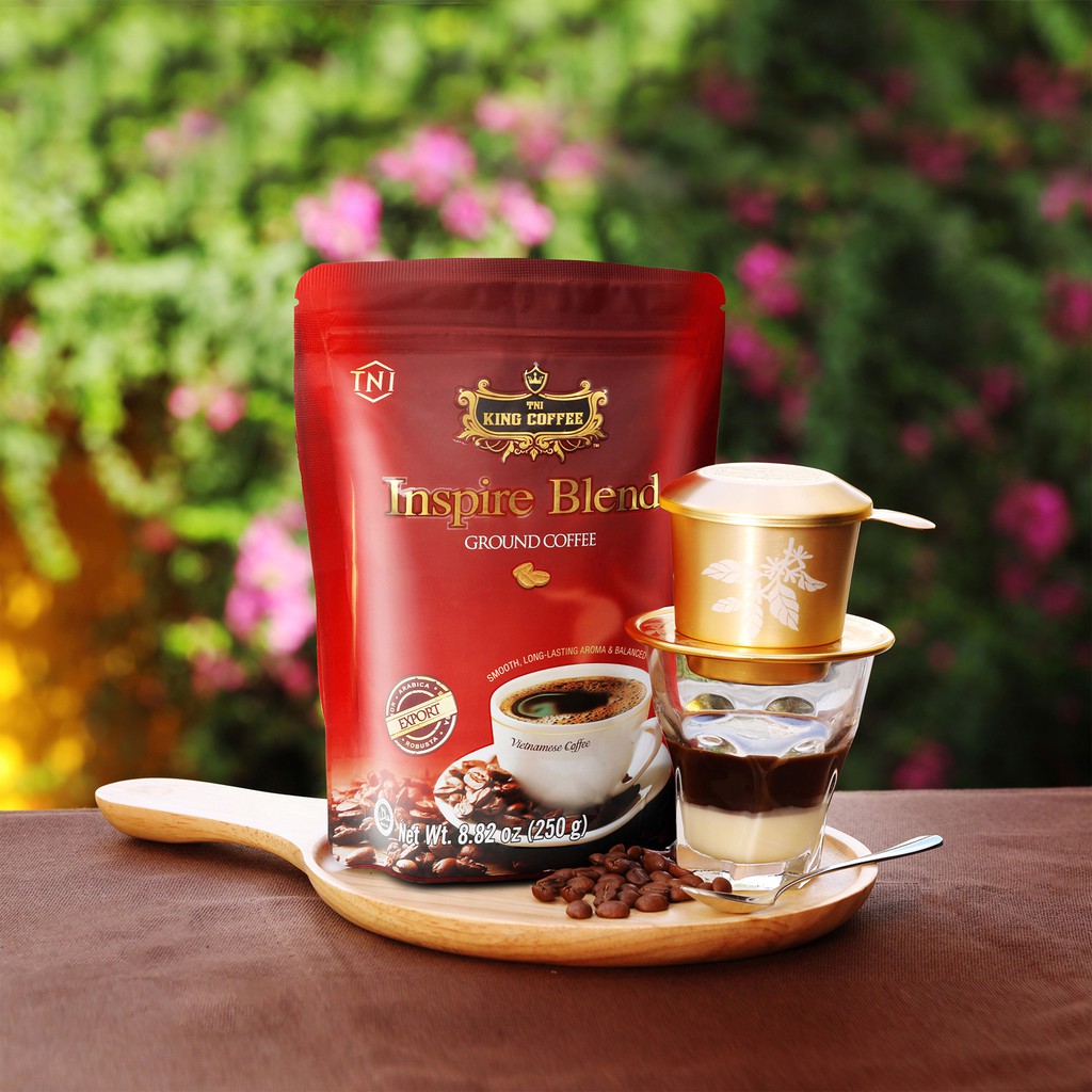 Cà Phê Rang Xay Inspire Blend KING COFFEE - Hộp 250g