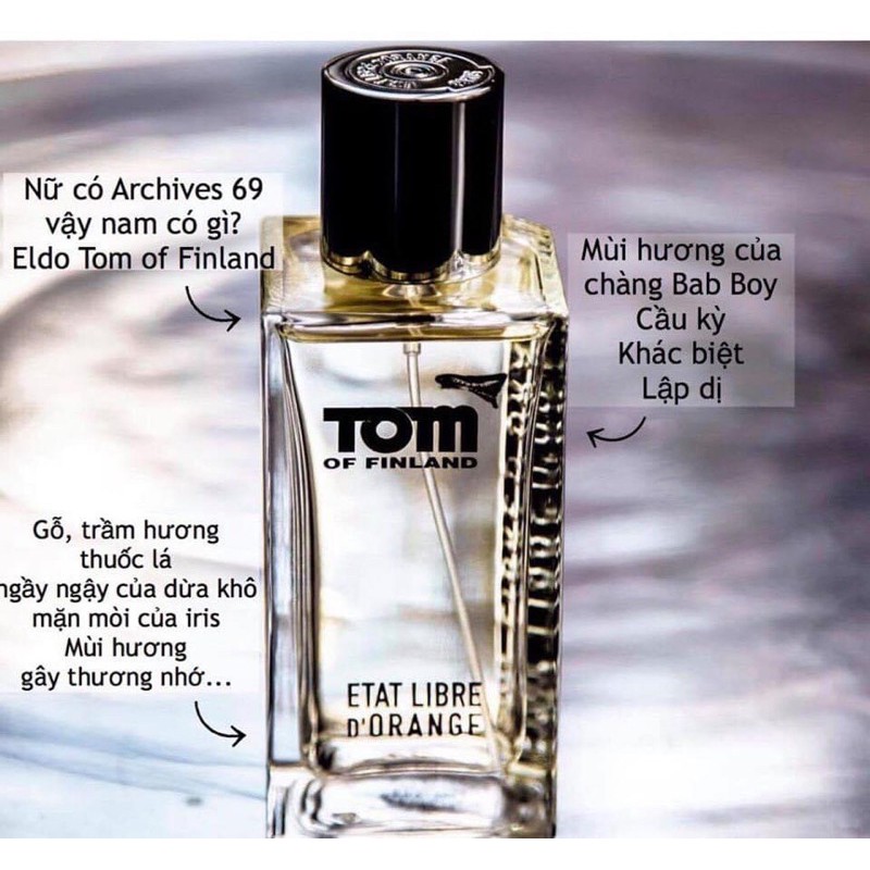☘ [Hàng mới] - Mẫu thử nước hoa Eldo Tom of Finland ☘xitthomgiare☘