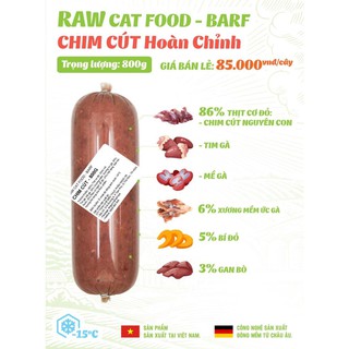 Thịt tươi raw dog cấp đông cho chó