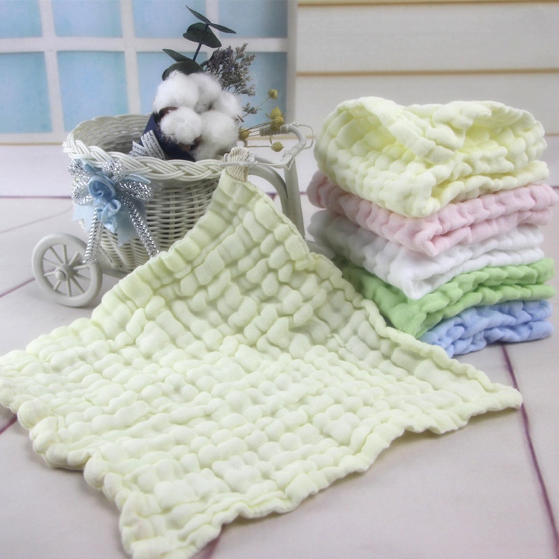 Khăn Lau Bằng Cotton Mềm Mại Cho Bé Sơ Sinh