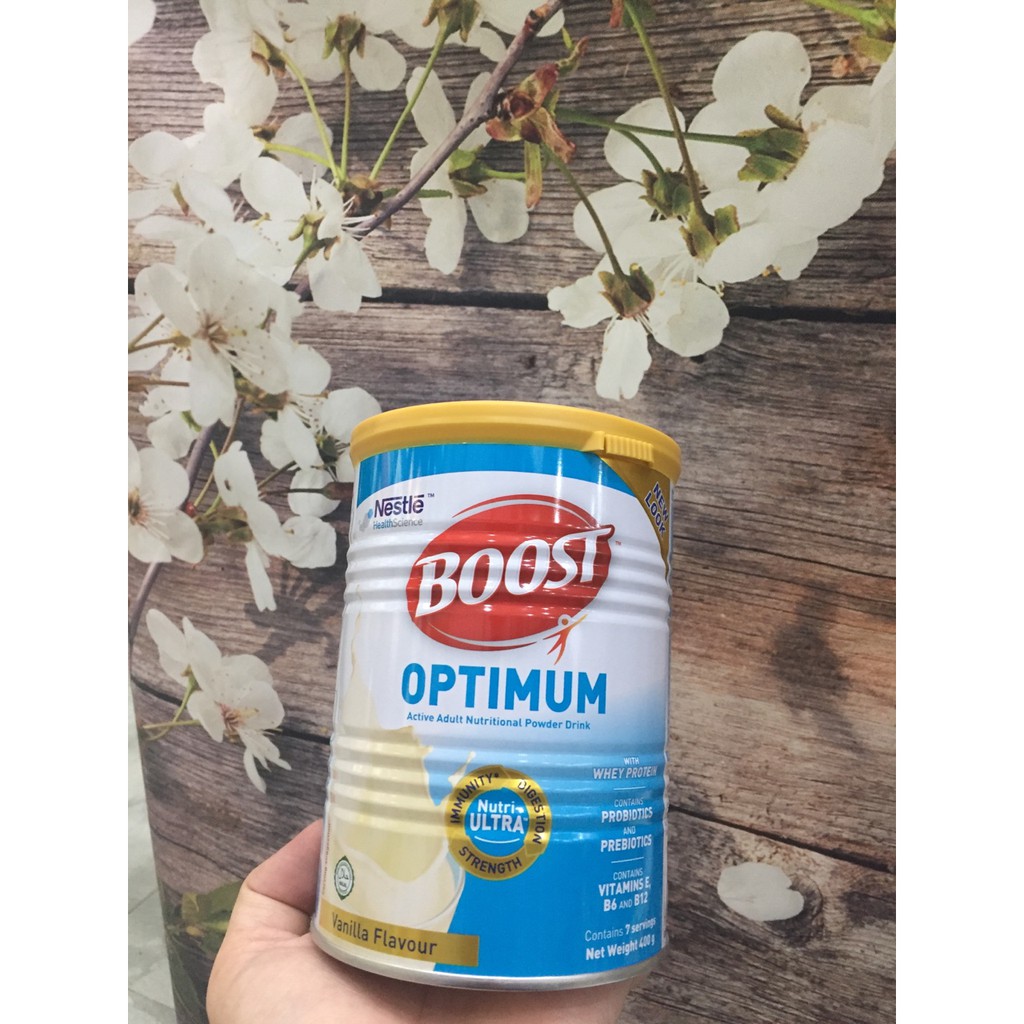 Sỉ 1 thùng [ 12 hộp] Sữa Boost Optimum hộp 400g