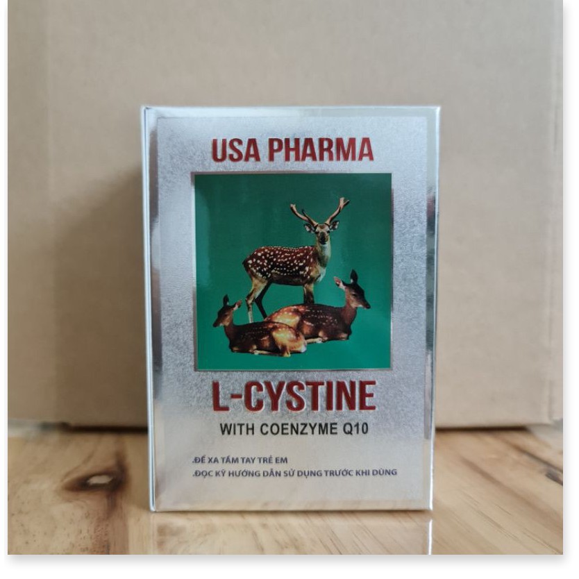 (CHÍNH HÃNG) Viên uống L-CYSTINE (hộp 60 viên) ngăn ngừa rụng tóc nám tàn nhan