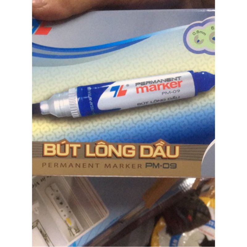 10 Bút dạ dầu PM-09 Thiên Long  - khách sỉ ib