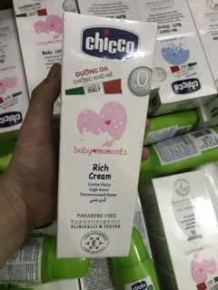 Kem dưỡng ẩm Omega & Vitamin E Chicco OM+