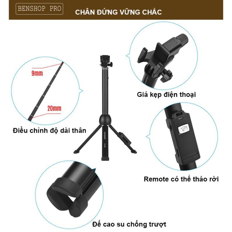 Chân đế kiêm gậy chụp hình bluetooth Yunteng VCT-992