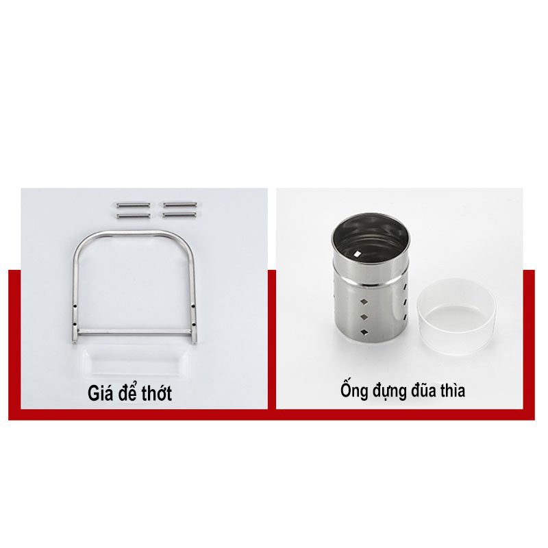 Kệ Đựng Gia Vị, Kệ Gia Vị Nhà Bếp Inox Không Gỉ Đa Năng Tiện Lợi PAPAA.HOME | BigBuy360 - bigbuy360.vn