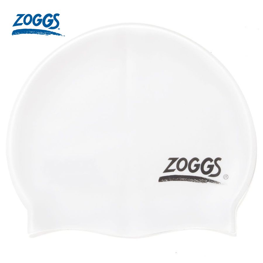 Nón mũ bơi unisex Zoggs Silicone Cap-Plain - 300772