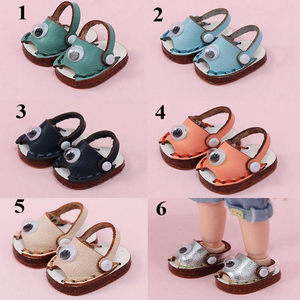Giày Búp Bê Da Bò Handmade 5 Màu Dễ Thương