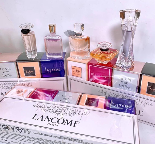 Bộ quà tặng 5 chai nước hoa mini Lancôme | Thế Giới Skin Care