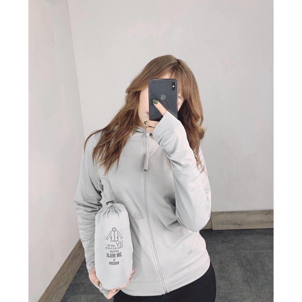 Áo Khoác Nữ Chống Nắng Chất Kim Cương Thông Hơi TH0012-BeoBeo_Shop