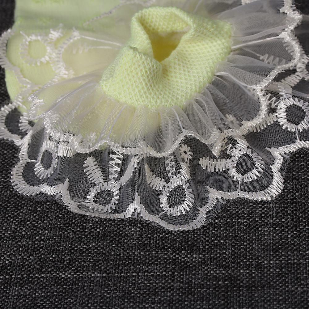 Vớ Ren Nhún Bèo Thoáng Khí Ngọt Ngào Cho Bé