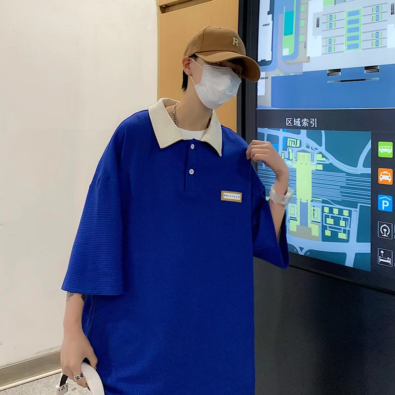 Áo polo Ngắn Tay Thời Trang Mùa Hè Hàn Quốc Dành Cho Nam