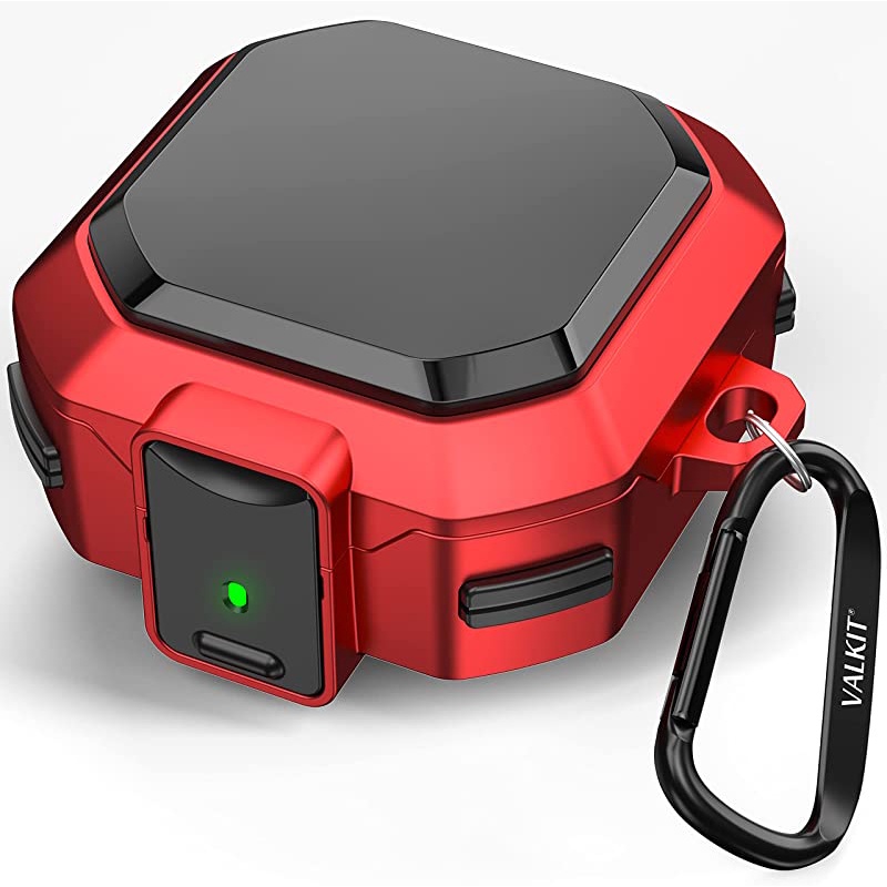 Vỏ Bảo Vệ Hộp Sạc Tai Nghe Samsung Galaxy Buds 2 / Galaxy Buds Pro / Galaxy Buds Live Có Khóa Chống Sốc