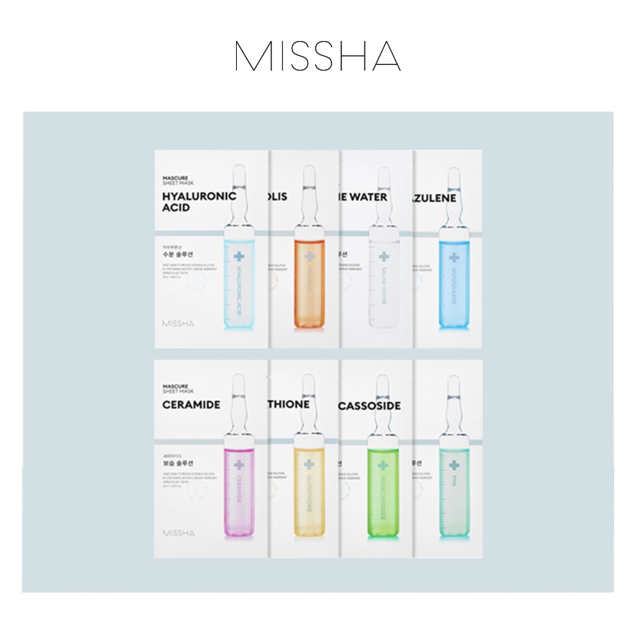 Mặt Nạ Dưỡng Chất Missha Mascure Solution Sheet Mask 28ml