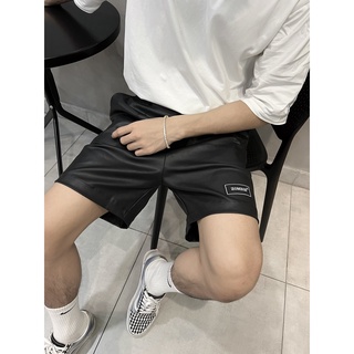Quần zombie® leather shorts - black