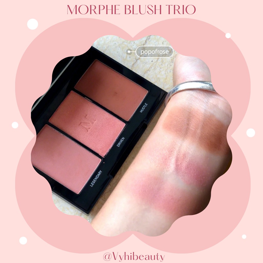 Phấn má Morphe Blushing Babes 3 trong 1