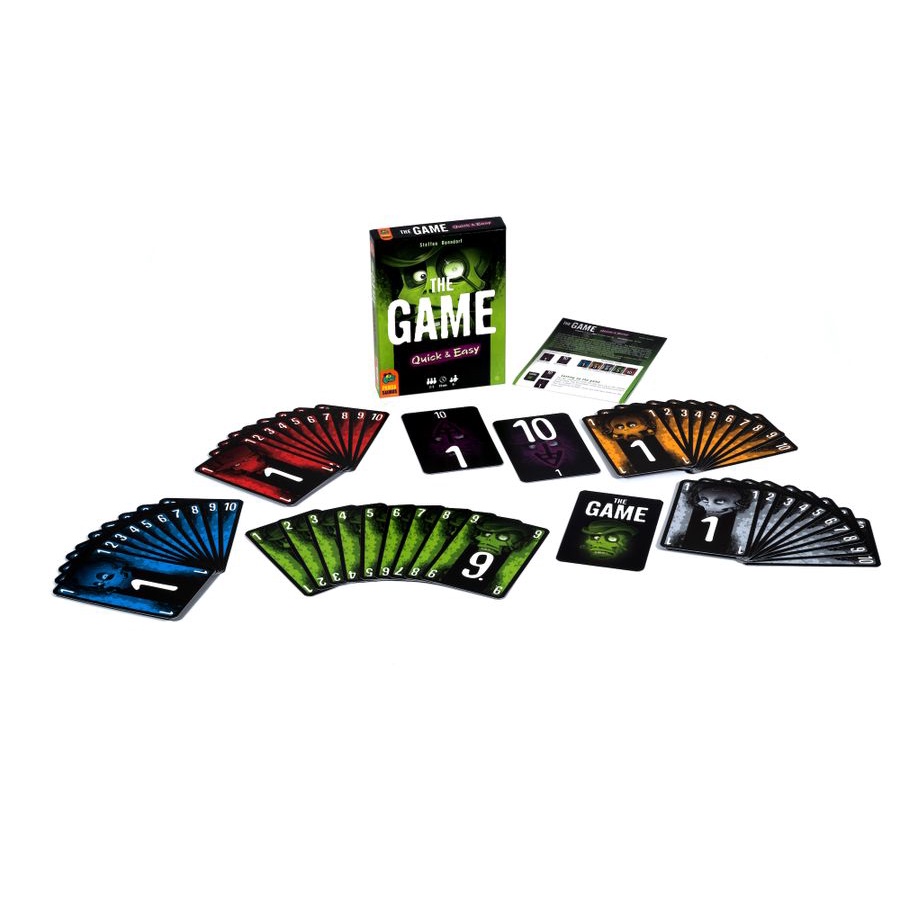 Trò chơi Board Game The Game Quick & Easy chính hãng cực vui nhộn 2-5 người chơi