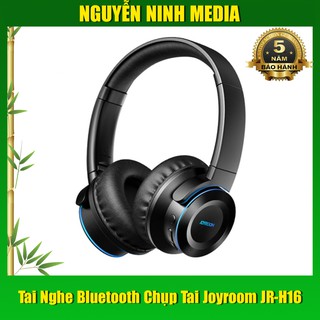 Tai Nghe Bluetooth Chụp Tai Joyroom JR-H16 Pin 1000mAh, LED Nhiều Màu Sắc, Nút Điều Khiển Cảm Ứng - Hàng Chính Hãng