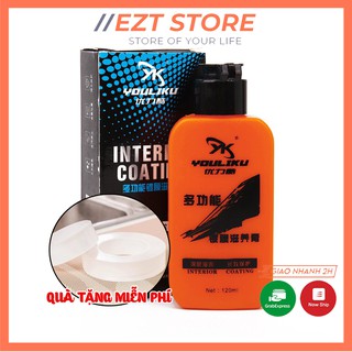 [FREESHIP] Làm Mới/Phục Hồi Đồ Da Và Nhựa Ôtô Xe Máy Youliku Interior Coating - Chai 120ml