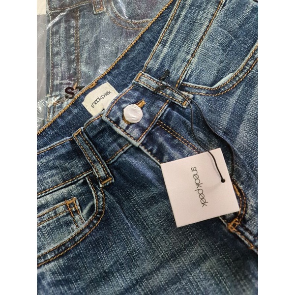 Quần jeans SNEAK PEEK MID RISE SKINNY JEANS
