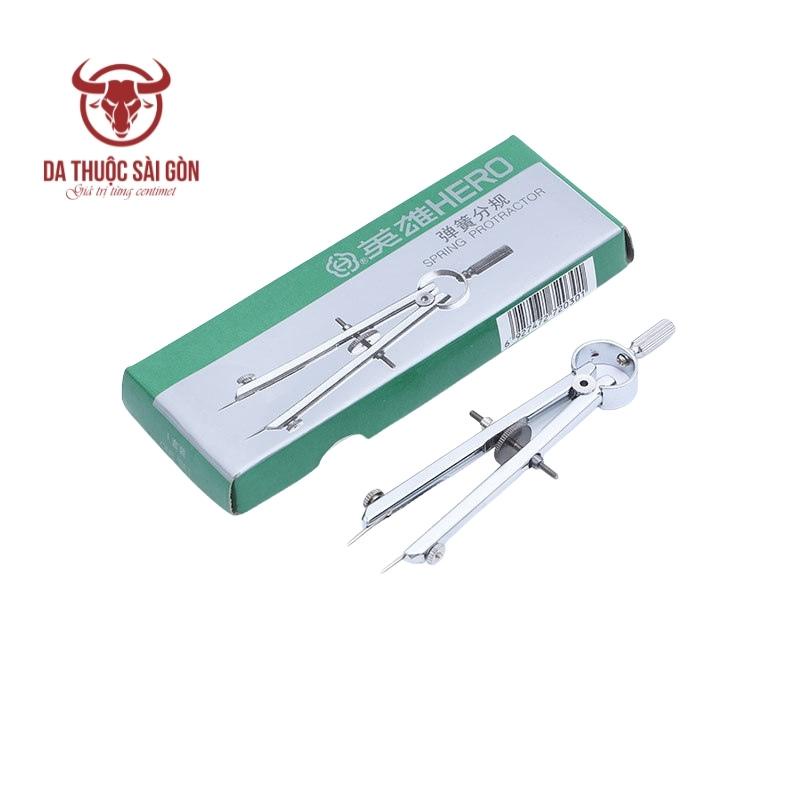 Compa 2 đầu kim lấy dấu, kẻ viền - Da Thuộc Sài Gòn - COMPA04