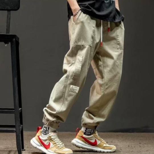Quần Dài Dáng Rộng Phong Cách Hip Hop Thời Trang Cho Nam Size M-5Xl quần ống rộng nam quần thể thao nam dài quần âu nam hàn quốc Bigsize quần nam
