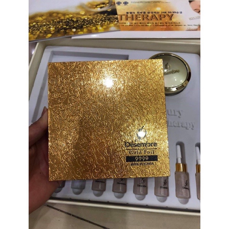 MẶT NẠ VÀNG 24K LUXURY GOLD THERAPY