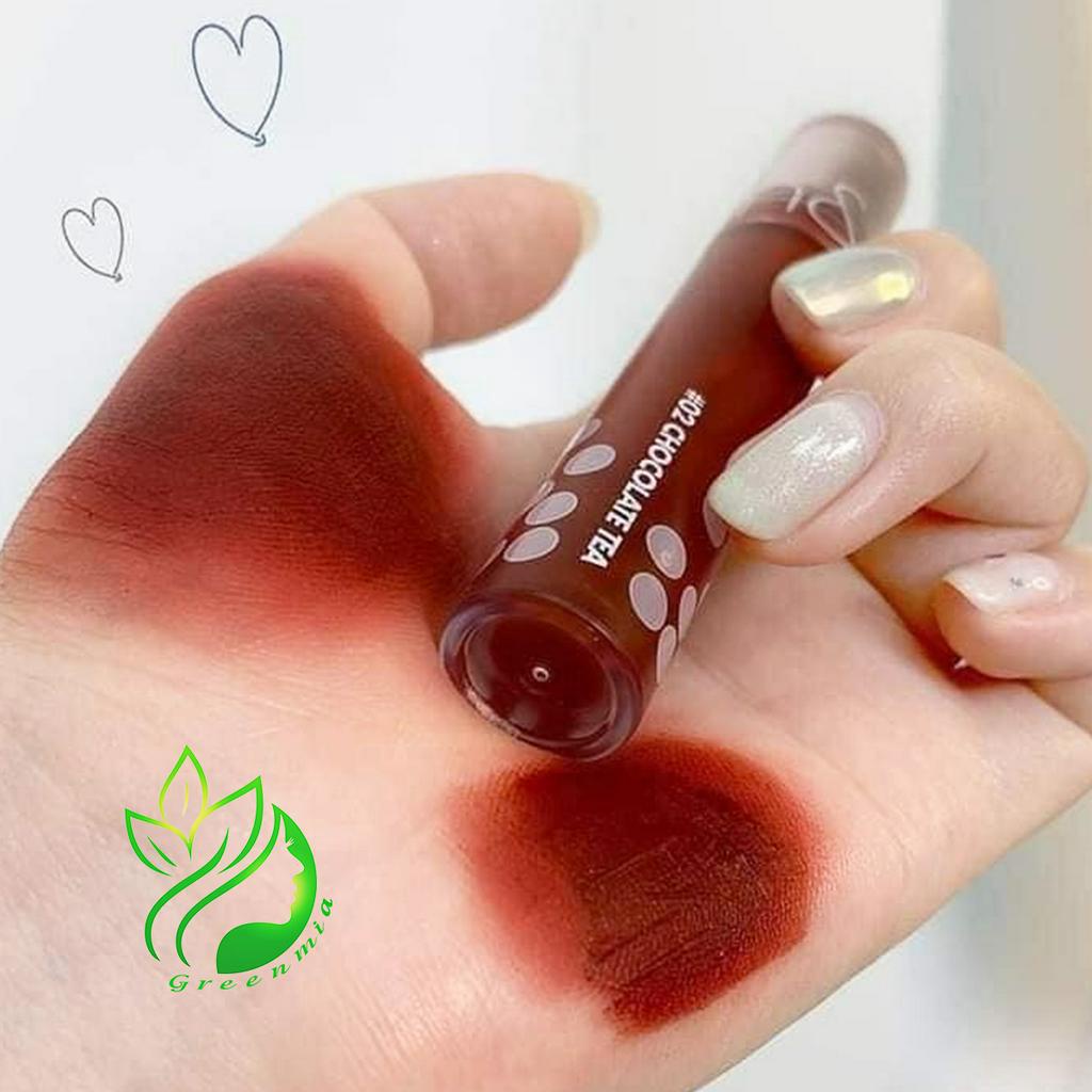 Son Kem Lì Romand Milk Tea Velvet Tint 4.4g Mịn Mượt Như Nhung 02 03 07 08 09chocolate tea Earl Grey Tea