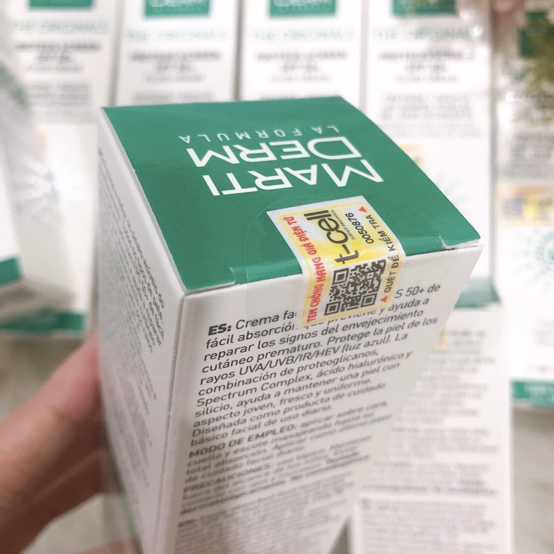 KEM CHỐNG NẮNG MARTIDERM THE ORIGINALS PROTEOS SPF50+ 40ML HÀNG CÔNG TY | BigBuy360 - bigbuy360.vn