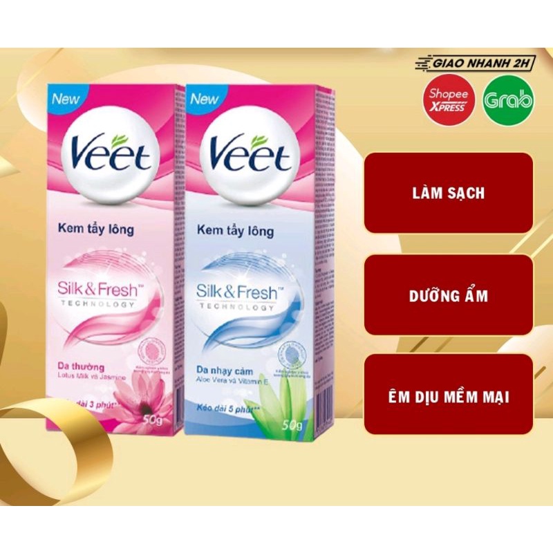 Kem Tẩy Lông Veet Hair Removal Cream