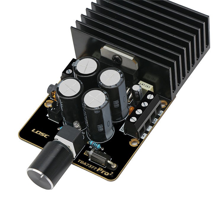 Mạch khuếch đại âm thanh LQSC class AB TDA 7377 35w*35w. DIY ampli cho loa di động hoặc để bàn từ PTD Sound