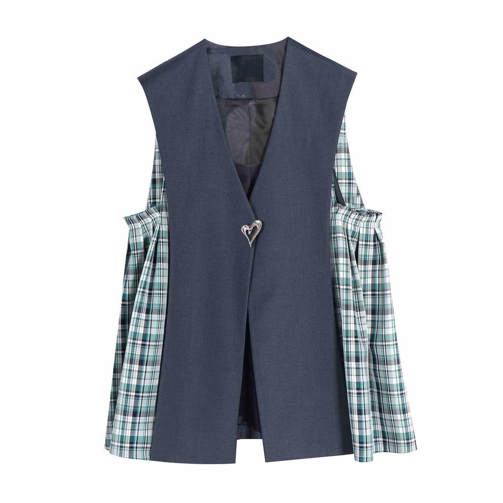 Iris Boutique IV014 21/Falls Dush grey vest-Áo vest | BigBuy360 - bigbuy360.vn