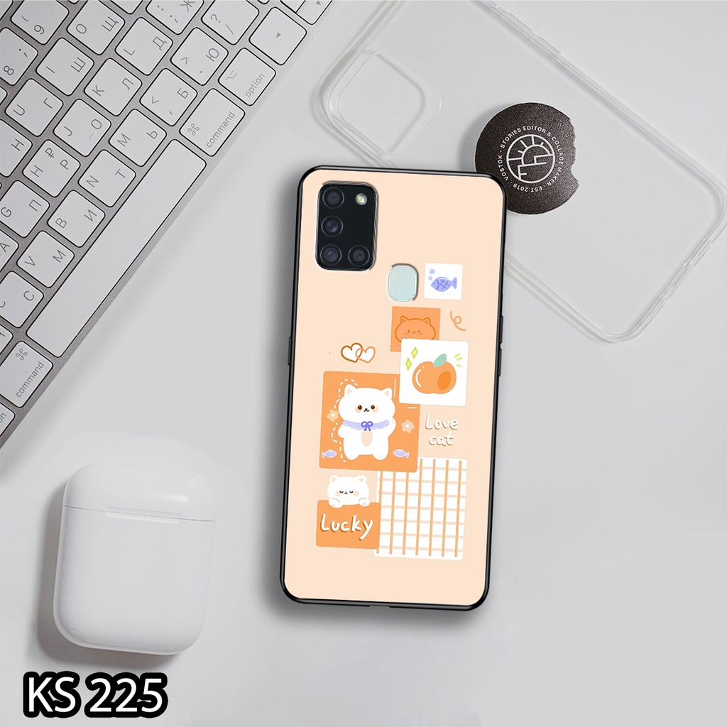 Ốp lưng Samsung A11/A21/A21S in hình thỏ con siêu đáng yêu_KINGSTORE.HN_Ốp SS